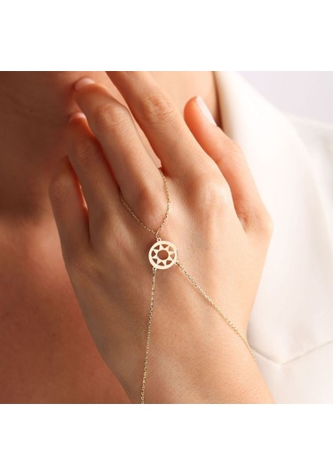 Sembol Gold Altın Pentagram Şahmeran Gold