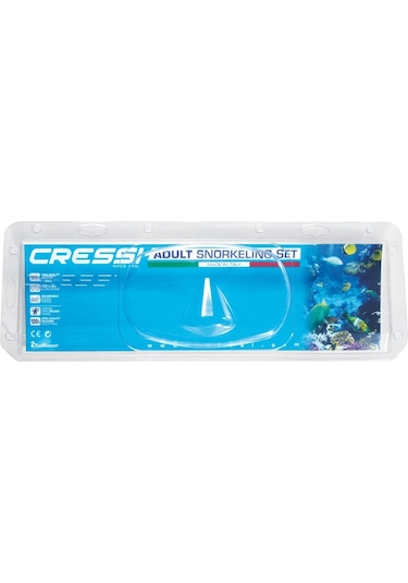 Parumarin Cressi Perla Mare Maske Ve Şnorkel Set Siyah