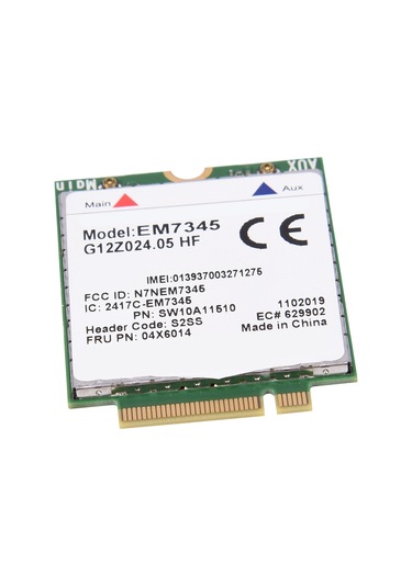 Shineyee Em7345 4g Lte Wwan Kartı - Hızlı İnternet Erişimi, Lte/hspa+ Desteği, Açık Sım, Avrupa-avustralya Yetişimi, Thinkpad Uyumlu