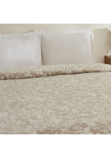 Karaca Home Cintia Çift Kişilik Akrilik Battaniye Sütlü Kahve Kahverengi