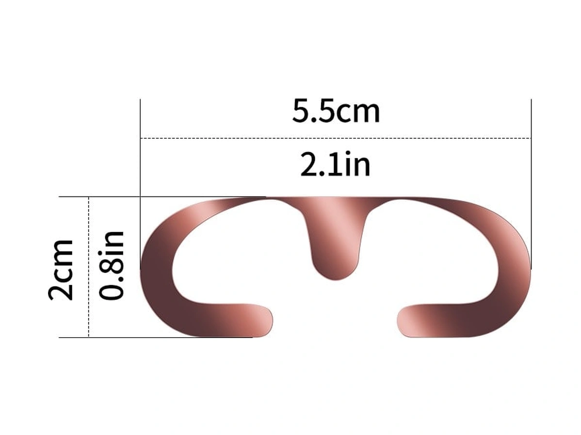 Samsung Galaxy Buds3 Şarj Kutusu Bluetooth Kulaklık Metal Çıkartma Toz Önleyici Koruyucu Çıkartmalar - Gül Altını Diğer