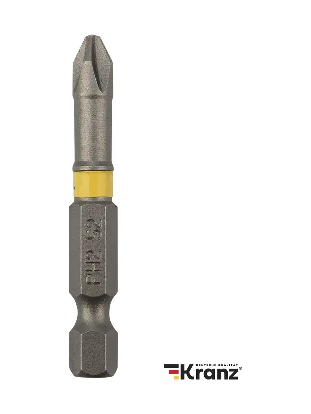 Kranz Şarjlı Matkap Uçları Manyetik Ph2x50 Mm, Çelik S2, 2 Adet 57911625