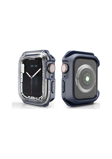 iOS Uyumlu Watch 7 45Mm Zore iOS Uyumlu Watch Gard 08 Sert Pc + Silikon Koruyucu (543124736)