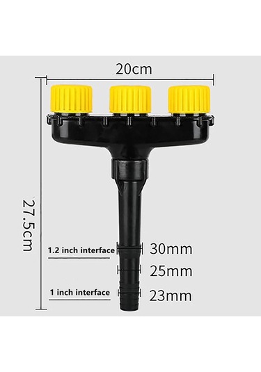 Açık Atomizer Memeleri Ev Bahçe Çim Su Lers Trambolin Sulama