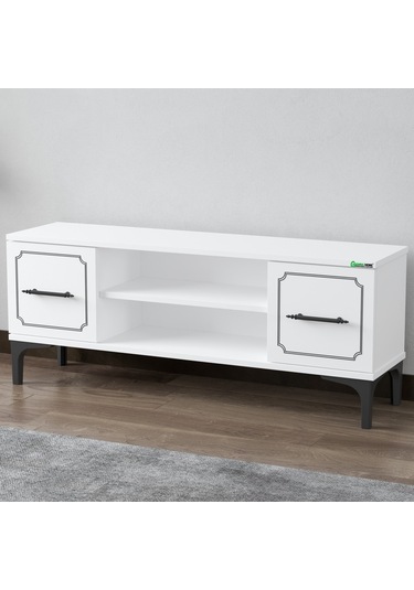 Garaj Home Raflı Tv Sehbası Lazer Çok Renkli