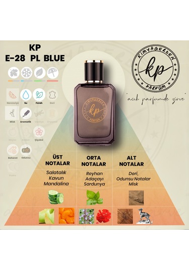 Kimyagerden E-28 Erkek Parfüm EDP 50 ML