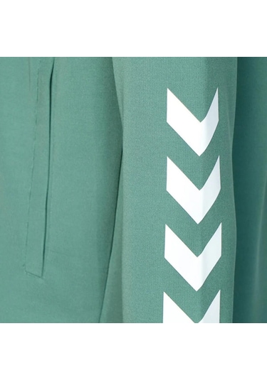 Hummel 921133-6110 Falconzo Zip Erkek Spor Ceket Yeşil