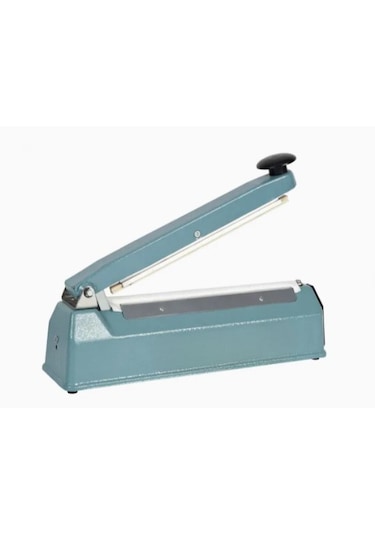 Poşet Ağzı Kapama Yapıştırma Makinesi Metal Gövde 20 Cm
