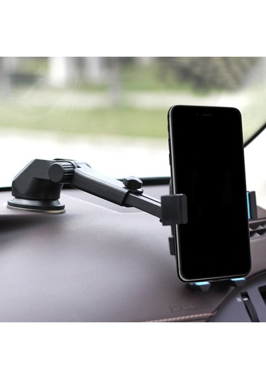 Torpido Üstü Teleskopik Araç Telefon Tutucu Çok Renkli
