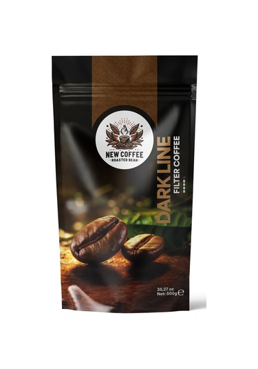 New Coffee Dark Line Öğütülmüş Filtre Kahve Filtre 500 G