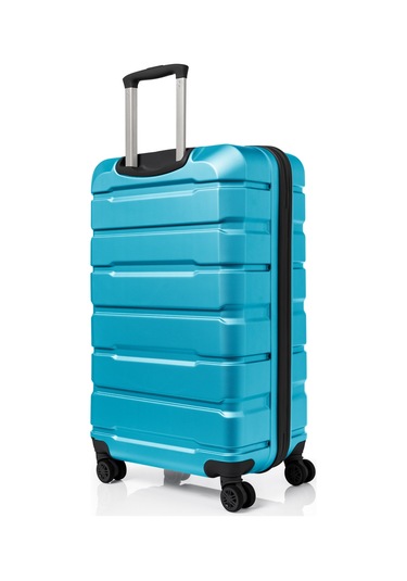 Unisex 4 Tekerli Kilitli Büyük Boy Valiz Bavul Turkuaz