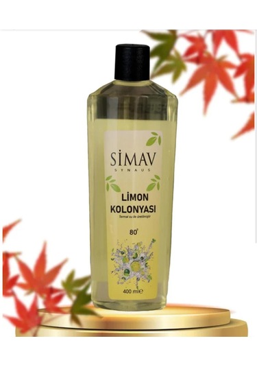Termal Su'lu Limon Dökme Kolonya- 400 Ml