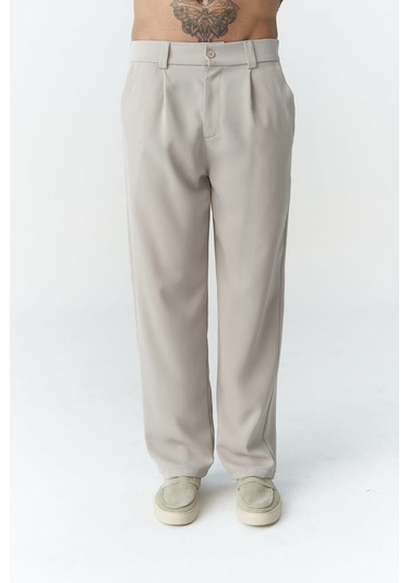 Wells Bej Erkek Pantolon Bej