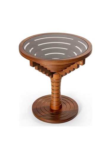 Galaxy Yan Sehpa Koltuk Sehpası Cam Sehpa