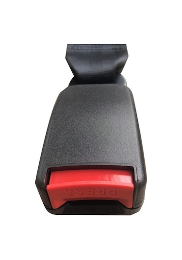 Universal Araç Emniyet Kemeri Uzatma Kayışı Siyah