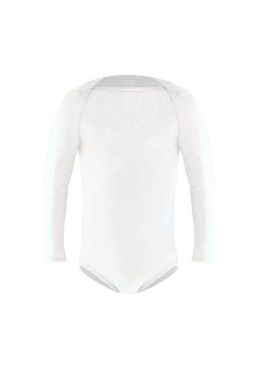 BLACKSPADE 1251 UNİSEX KİDS BEYAZ 2 Lİ UZUN KOL THERMAL ÇITÇITLI Beyaz