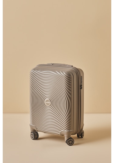 Karaca Container Vera Kabin Boy Valiz Bej Bej