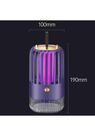 Qianfan Lambası,usb Şarj Edilebilir Sivrisinek Öldürücü