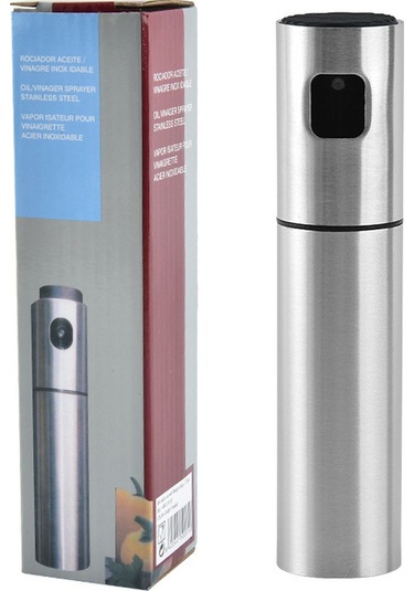 Hombey Stainless Steel Zarf Yağ Spreyi - 100ml Ev Fırın Ve Barbekü İçin Hassas Dağıtım, Çelik Materyal, Mutfak Gereci