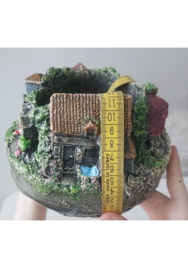 Dekoratif Yazlık Evler Saksı