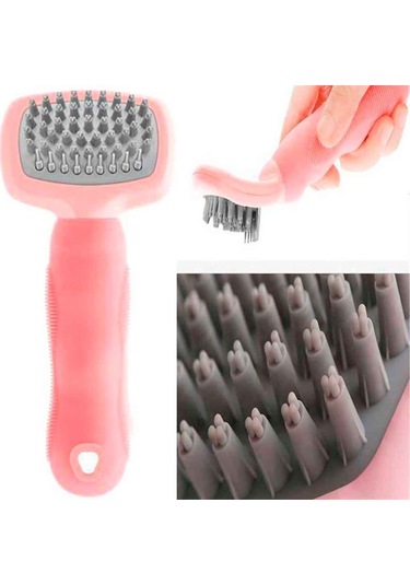 Cat Idea Banyo Fırçası Pembe