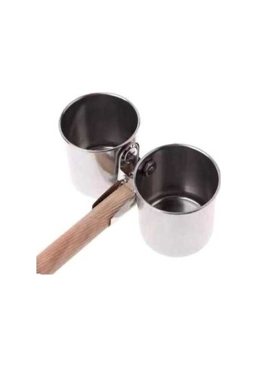 Pazly 2 Adet Paslanmaz Çelik Kuş Su Besleyici Klipsli Bardak, Klipsli Kuş Su Tavuğu Besleyici