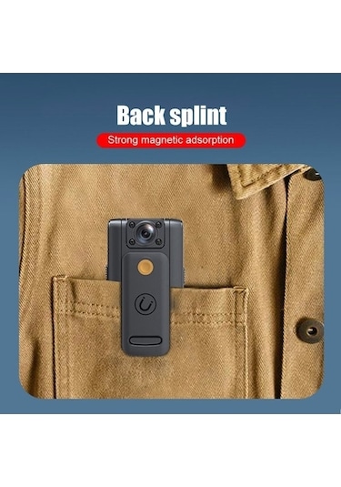 Pazly 4k Uhd Mini Vücut Kamerası - Gizli Kayıt, Hallow D12552-1, Kırmızı, Gizli Video Çekim - Lemestar Mağazası İle, Hızlı Ve Güvenli Kayıt Deneyimi