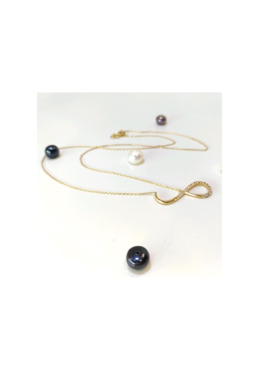 Altın Ürünler Sonsuzluk Kolye 14 Ayar