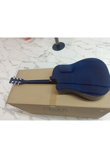 J&d Guitars- Ag-6c/bls Kesik Jumbo Kasa Akustik Gitar