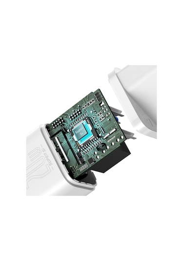 Baseus Super Si 1C 20W Hızlı Şarj Adaptörü + Type-C To Lightning Kablo