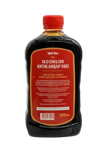 Rox Wood 0256 Old English Antik Ahşap Yağı 500 Ml