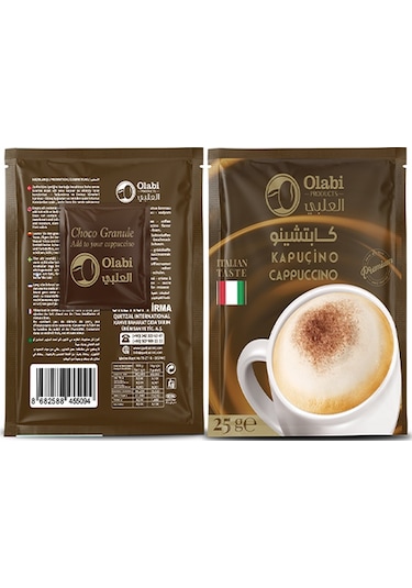 Olabi Çikolatalı Granül Cappuccino Hazır Kahve 20 x 25 G