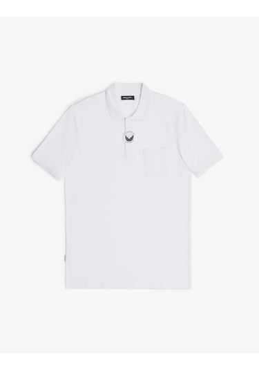 Pierre Cardin Erkek Beyaz Tişört Basic 50321144-vr013