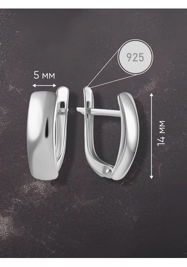 Mıx Jewelry 925 Ayar Gümüş Küpe İngiliz Kilidi 449921379 Diğer