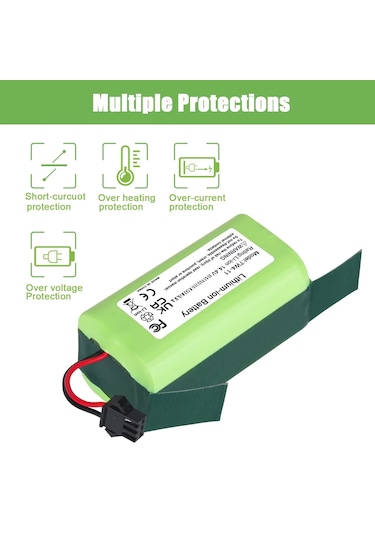 Anker Eufy Robovac 11s Batarya 14.4v 3200mah Robot Süpürge Pili