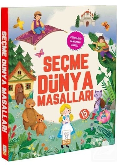 Seçme Dünya Masalları 15 Kitap Ve Her Güne Bir Masal - 2'li Set