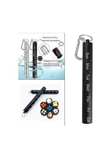 Pazly Suya Suntek Kutusu Hap Hap Günlük Günlük Düzenleyici 7 Yh Diğer