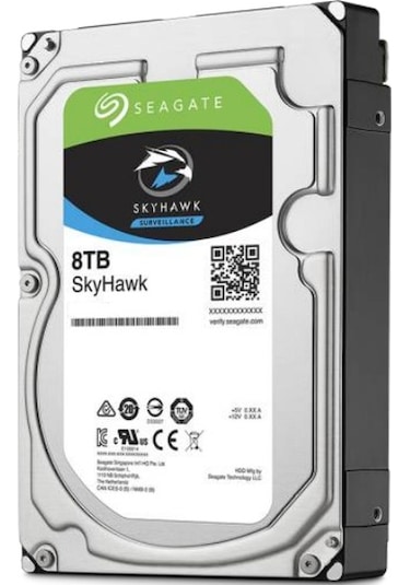 Seagate Skyhawk ST8000VX004 3.5" 8 TB 256 MB 7200 RPM SATA 3 HDD
