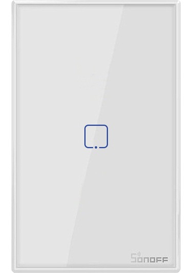 Yifomall Sonoff T2us1c-tx Akıllı Duvar Anahtarı 1 Grup Wi-fi Dokunmatik Abd Standardı - Uzak Kumanda, Akıllı Ev Entegrasyonu Alexa, Google Home Rf 433mhz Desteği