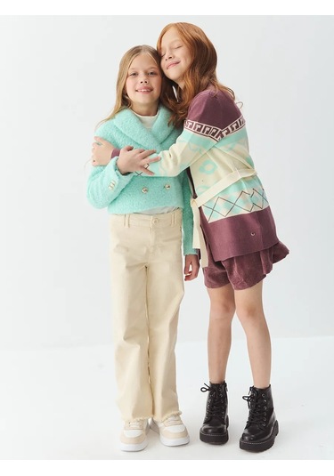 Orıgınal Marınes Bel Kemerli Uzun Kazağı 244585458 Bej