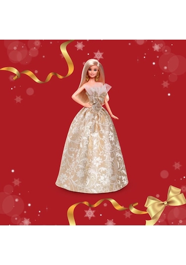 Barbie 2025 Mutlu Yıllar Bebeği Sarışın