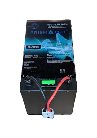 Prismacell 72 V Volt 50ah 50 Amper Lityum Nmc Akü Elektrikli Araba Yuki Amy Motor Bataryası Tak Kullan