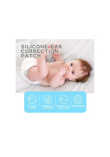 Yaleker Wiieey Bebek Kulak Düzeltme Yapışkanı: Yumuşak Silikon, Nefes Alabilir, Su Geçirmez, Güvenli Ve Rahat Kullanım