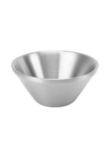 Yuntech01 304 Paslanmaz Çelik İki Katlı Kase - 15cm Altın Renkli, Isı Koruyucu, Yemek/salat/dondurma Kullanıma Uygun