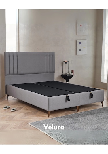 Trend Tek Kişilik Yatak Baza Başlık Seti 140 X 190 140 x 190 CM