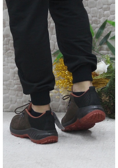 Scooter M4101 Kahve Outdoor Ayakkabı Hakiki Deri Su Geçirmez Erkek Ayakkabı 001