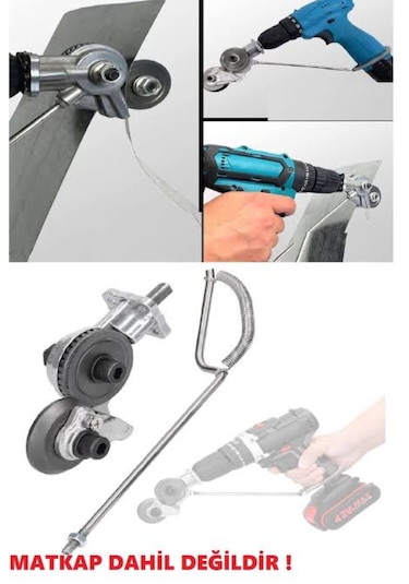 Dmax Matkaba Takılan Metal Plaka Ve Sac Bakır Çelik Kesme Aparatı