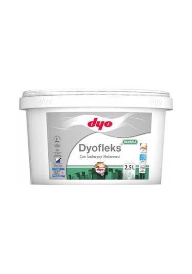 DYOFLEKS SIVI ÇATI İZALOSYONU 2,5 LT ELYAFLI