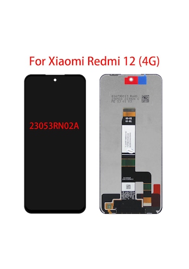 Xiaomi Redmi 12 Lcd Ekran Dokunmatik Full Çıtalı