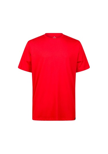 2as Axel Erkek Bisiklet Yaka T-shırt Kırmızı